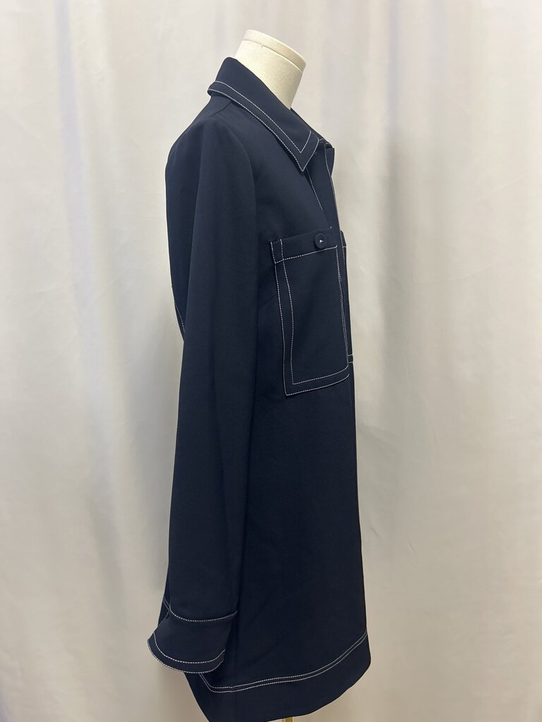 Veronica Beard Blue Shirt Dress