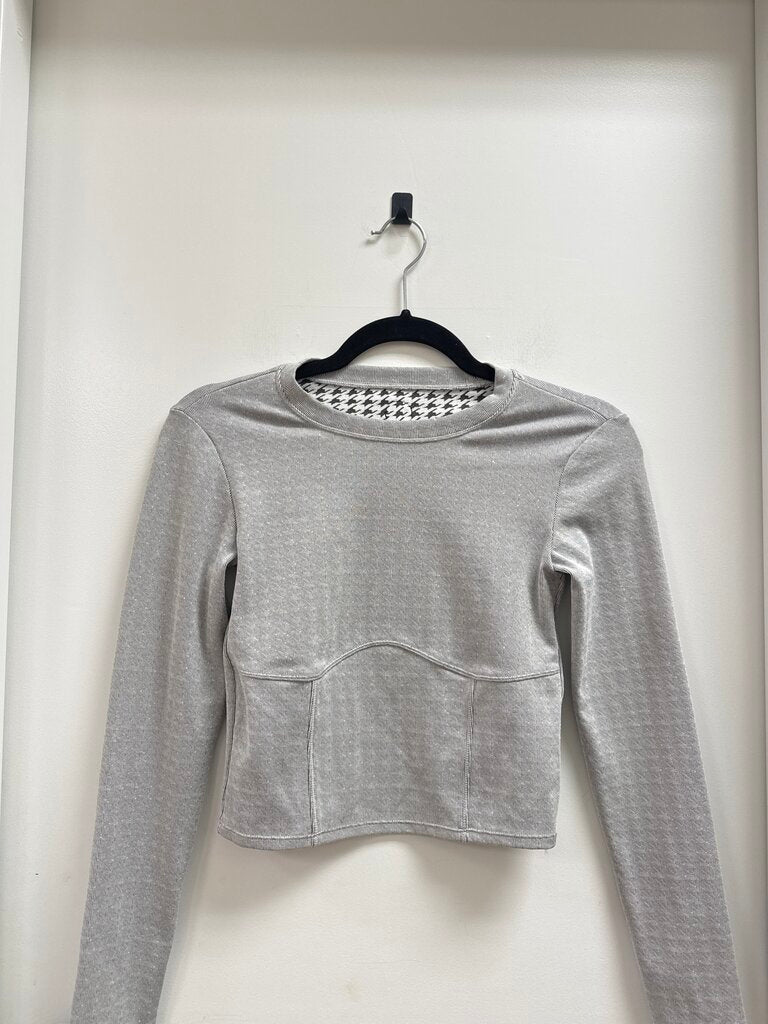 Vuori Grey Long Sleeve Tee