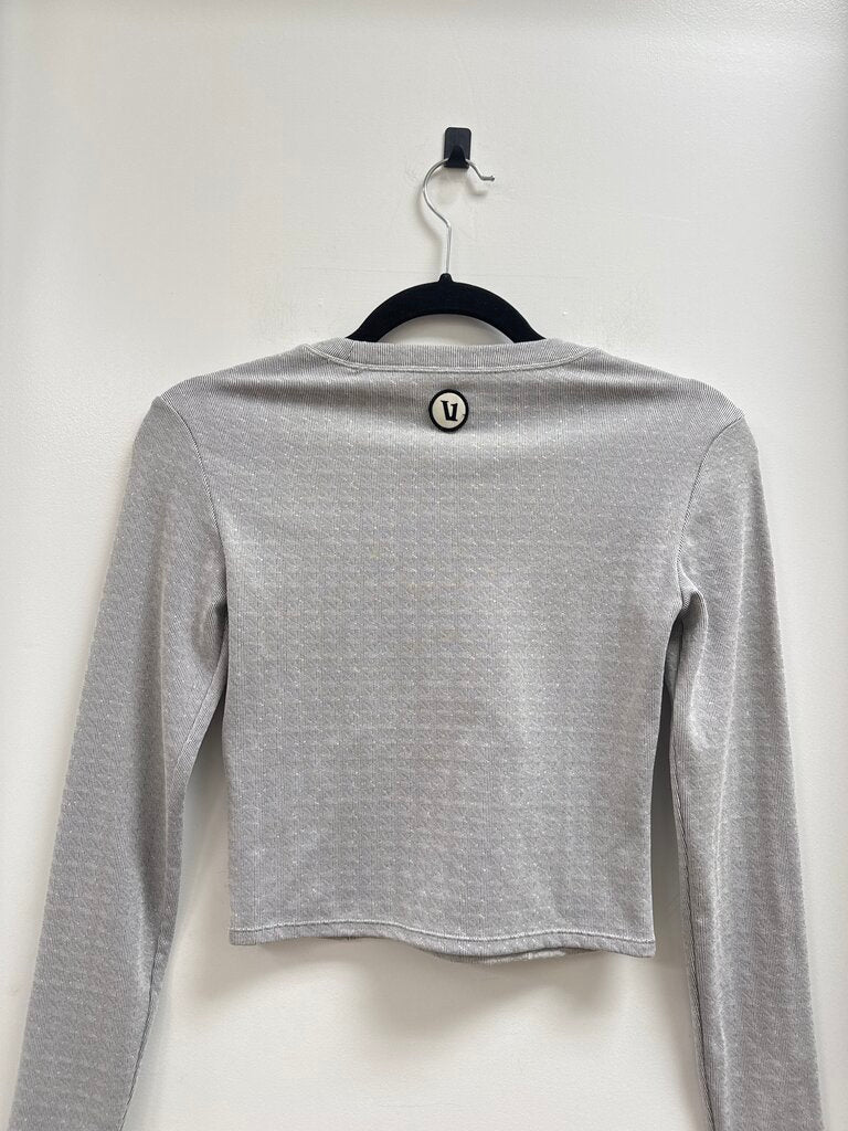 Vuori Grey Long Sleeve Tee