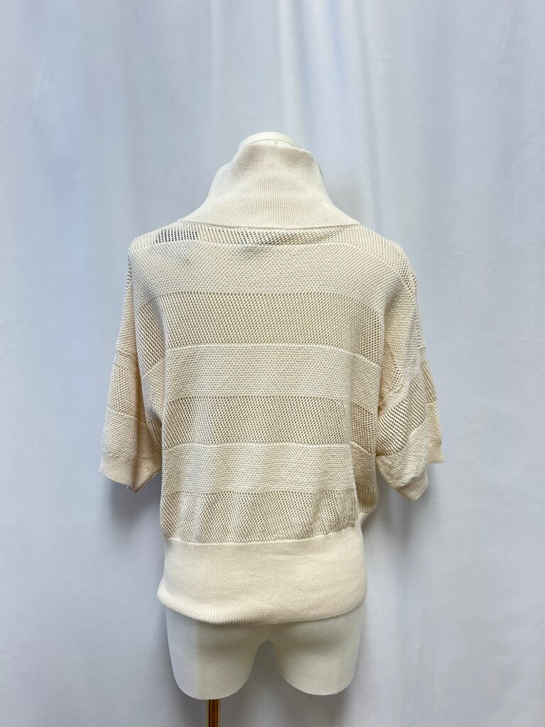 Varley Ivory Knit 1/2 Zip
