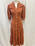 Veronica Beard Brown Maxi Dress