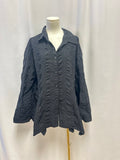 Dress to Kill Black Crinkle Top