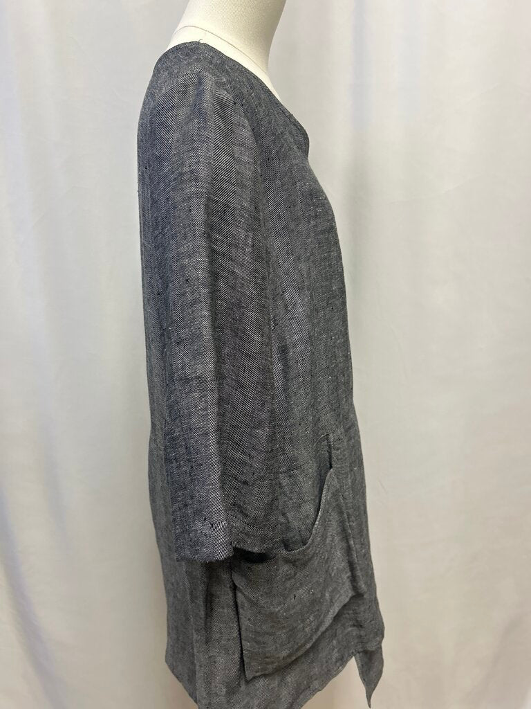 Kedziorek Grey Tunic w/Pockets NWT