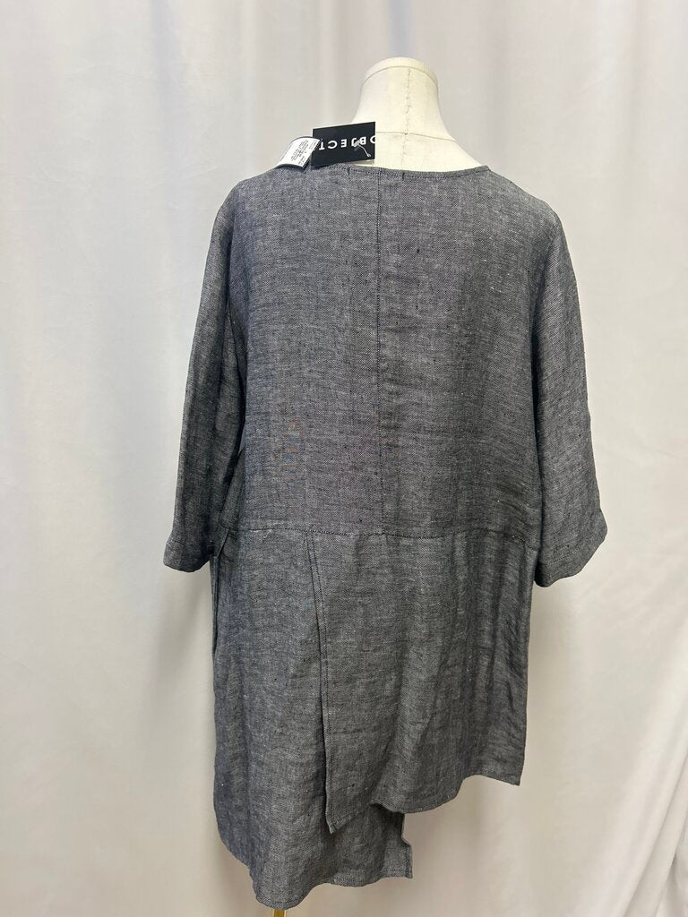 Kedziorek Grey Tunic w/Pockets NWT