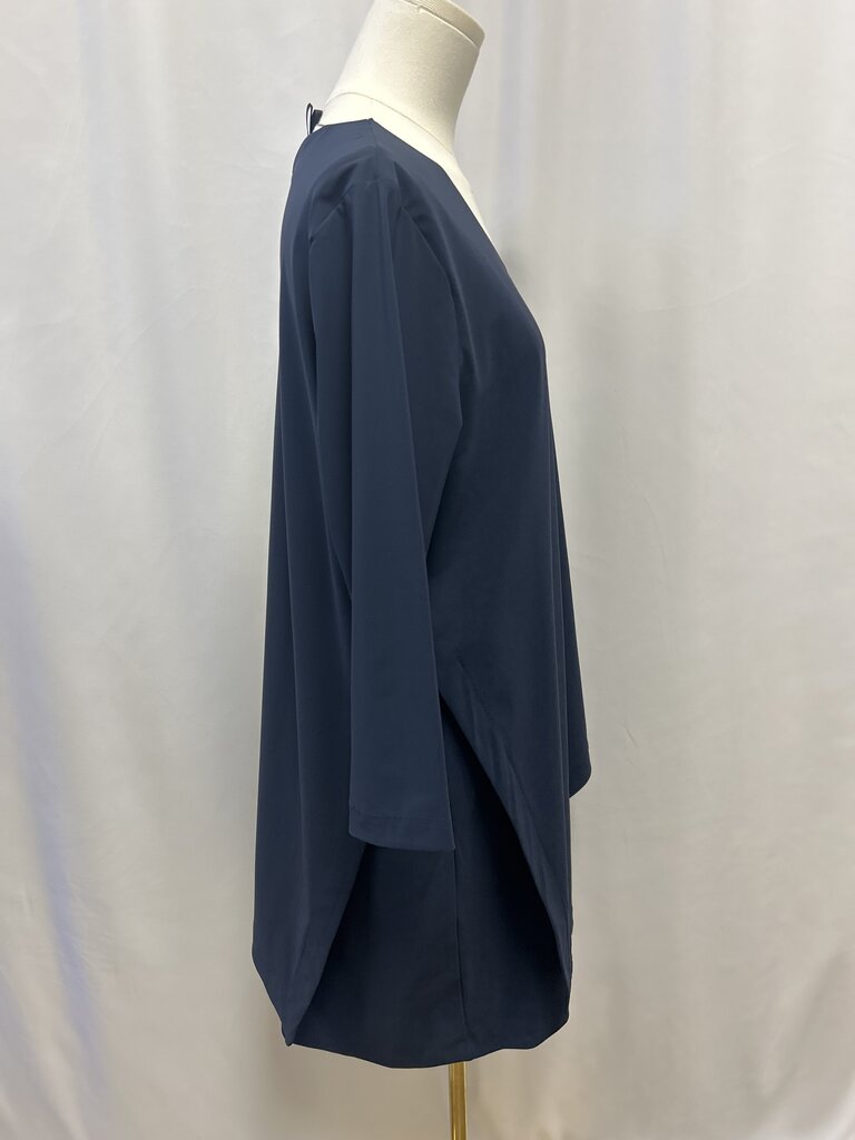 Porto Blue Asymmetrical Dress
