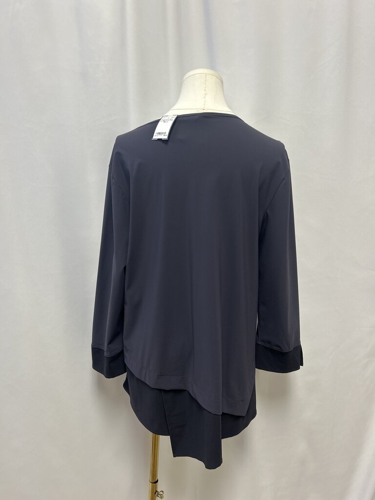 Porto Blue Asymmetrical Tunic