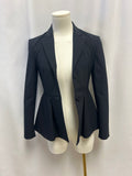 Theory Black Peplum Blazer