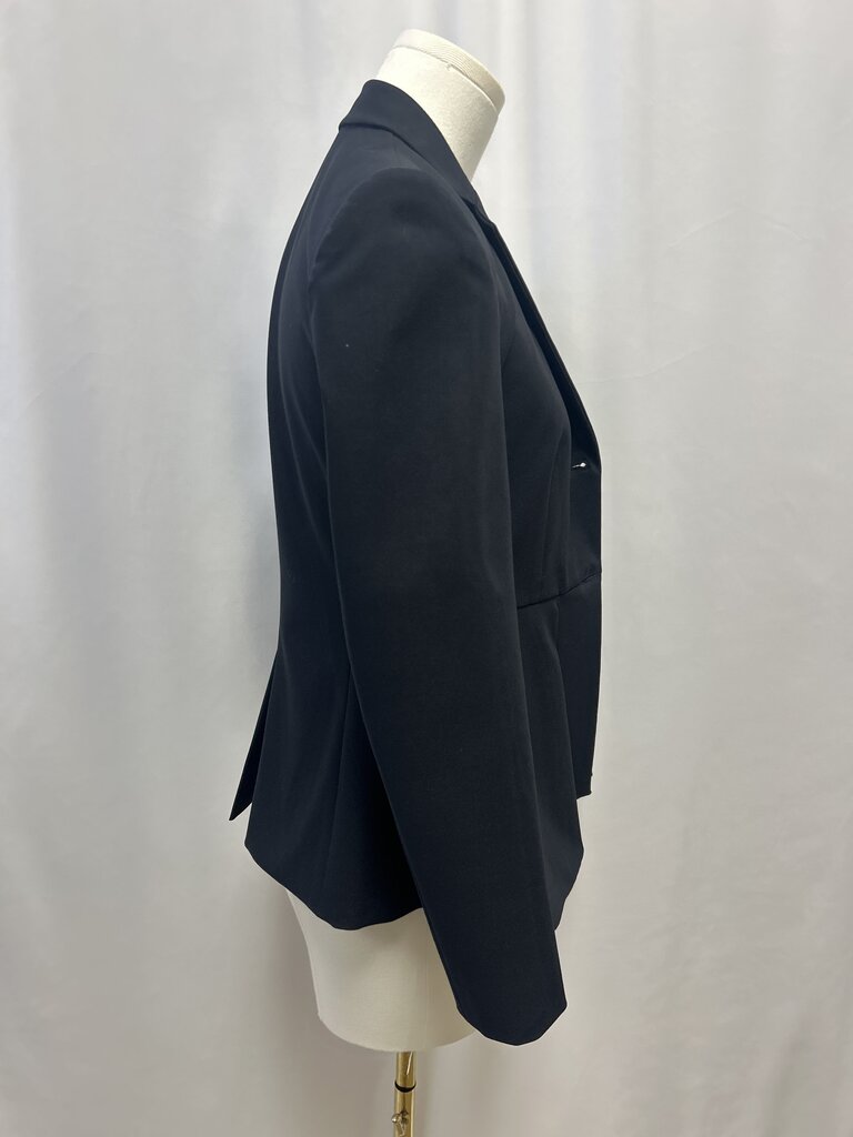Theory Black Peplum Blazer