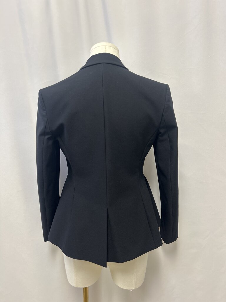 Theory Black Peplum Blazer