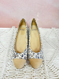 Stuart Weitzman Animal Print Ballet Flat