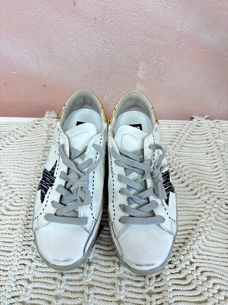 Golden Goose White Super Star Sneaker
