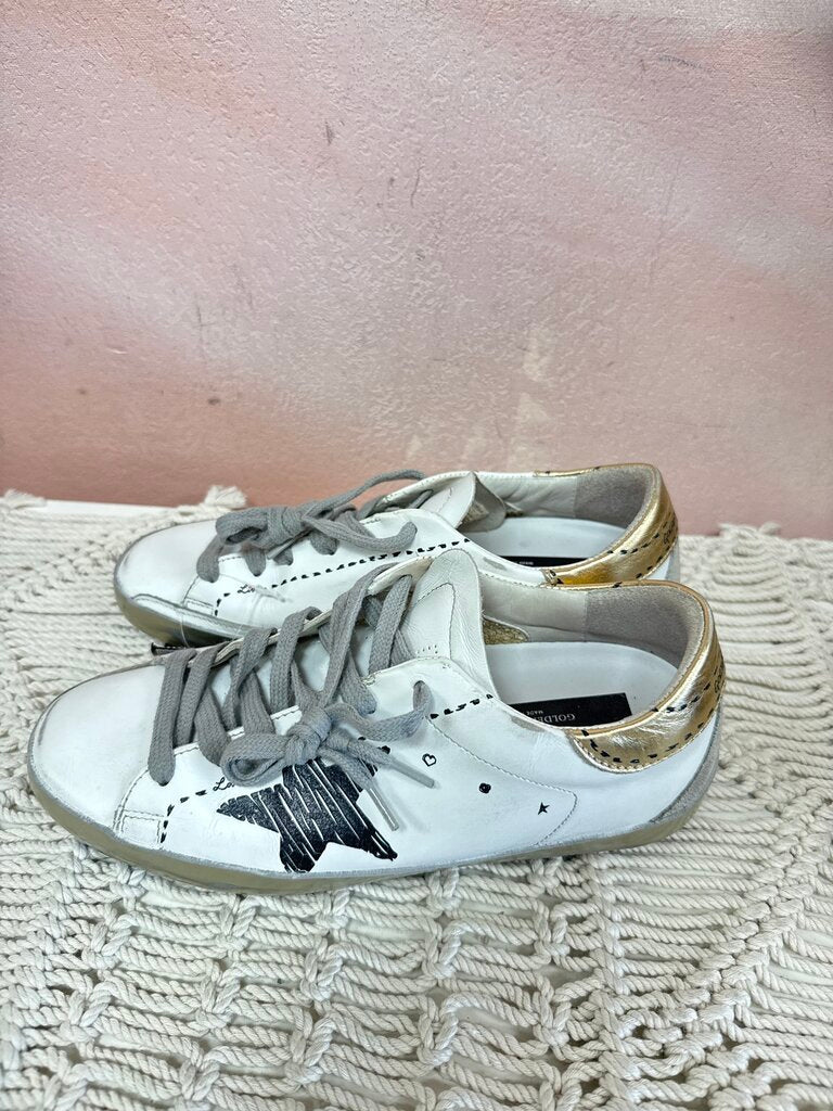 Golden Goose White Super Star Sneaker