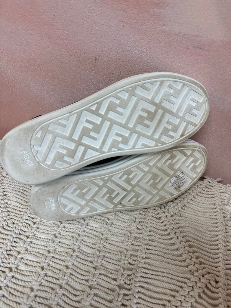 Fendi Zucca FF Logo Printed Sneaker w/Box