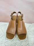 Vince Brown Wedge Espadrille