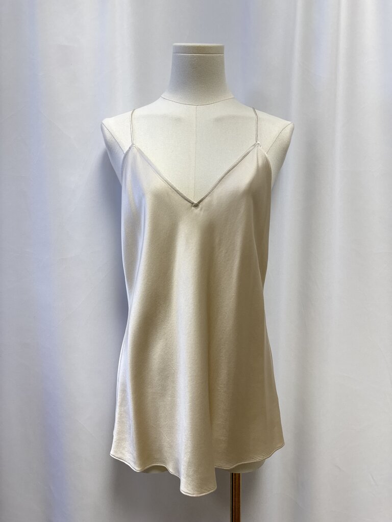 Theory Champagne Silk Tank