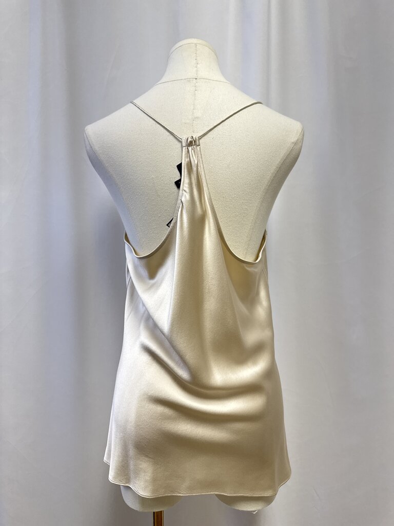 Theory Champagne Silk Tank