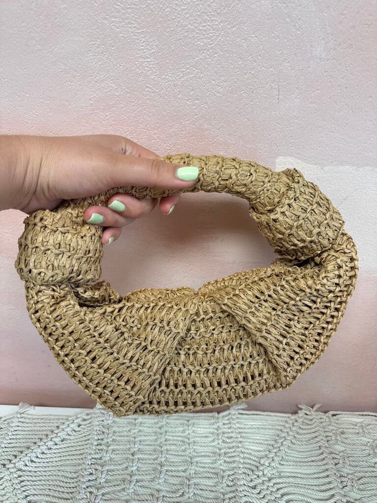 Simon Miller Raffia Lopsy Bag