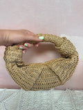 Simon Miller Raffia Lopsy Bag