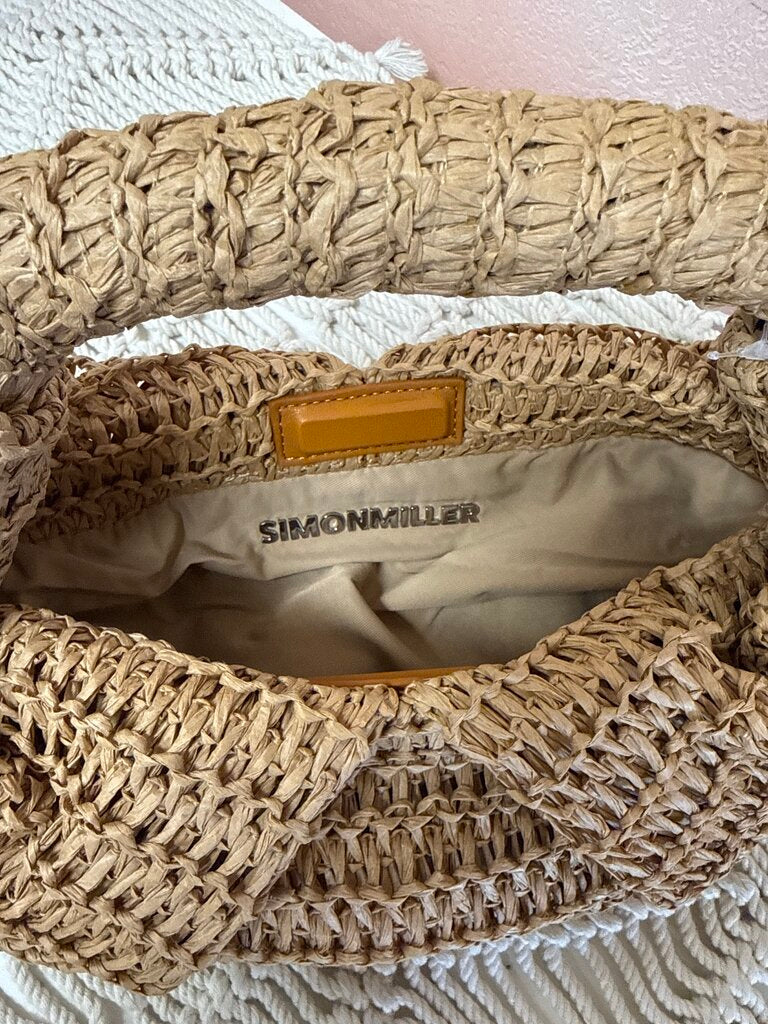 Simon Miller Raffia Lopsy Bag