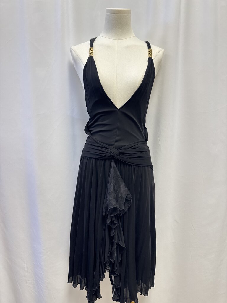 Class Roberto Cavalli Black Tank Dress