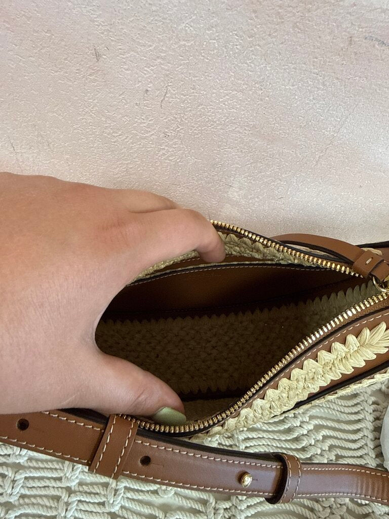 Polene Raffia Numero Dix Crossbody NWT (In Stores)