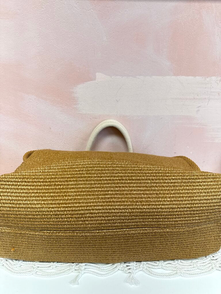 Marni Tan Raffia Beach Tote