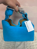 JW Anderson Turquoise Terry Shoulder Bag