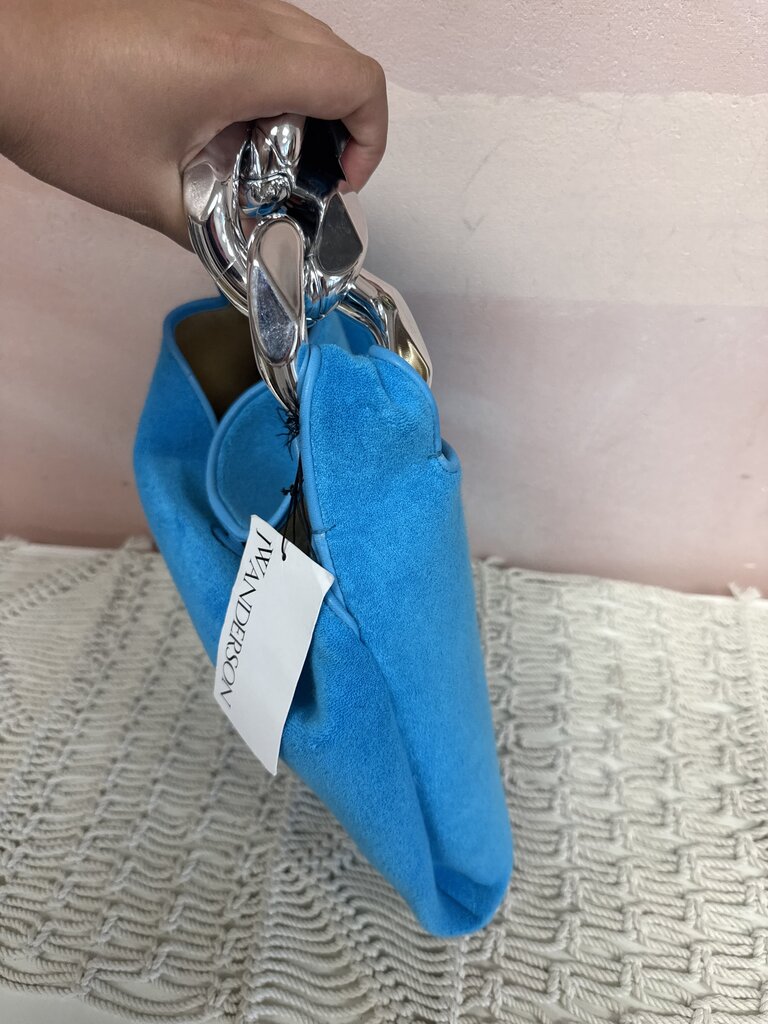 JW Anderson Turquoise Terry Shoulder Bag