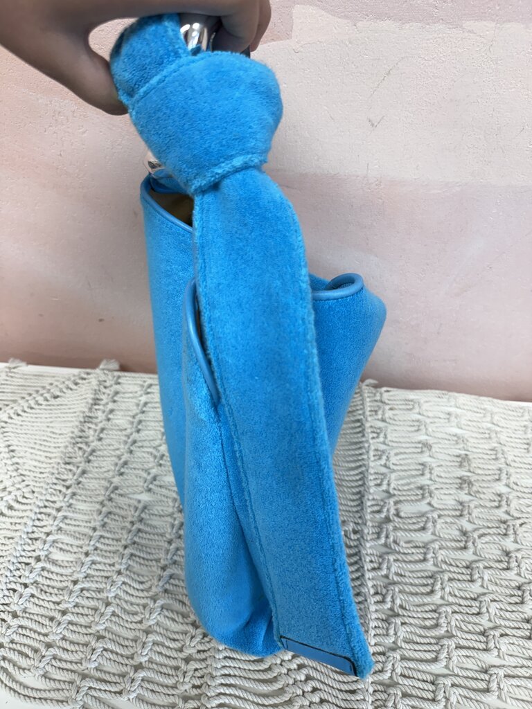 JW Anderson Turquoise Terry Shoulder Bag