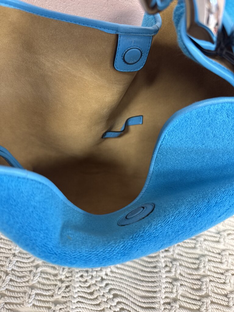 JW Anderson Turquoise Terry Shoulder Bag
