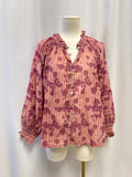 Cleobella Mauve Floral Blouse