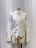 Frame White Button Up Top