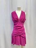 IRO Fuchsia Ruched Dress