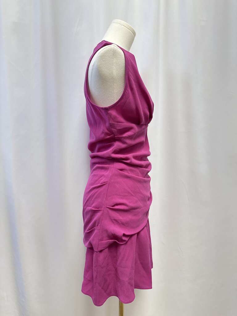 IRO Fuchsia Ruched Dress