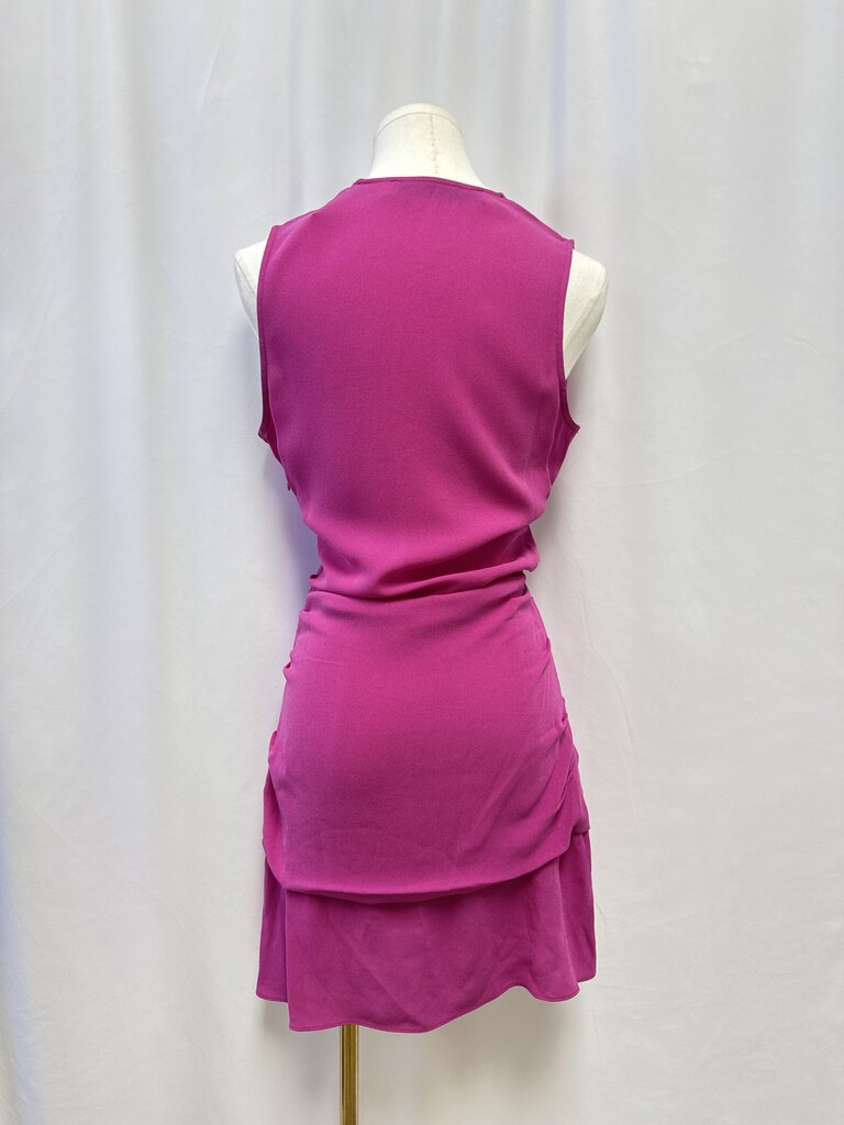 IRO Fuchsia Ruched Dress