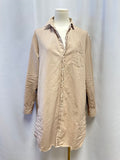 Frank & Eileen Tan Button Up Dress (As Is)