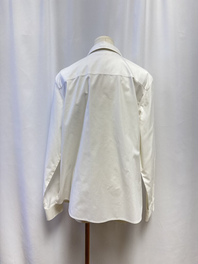 Nina Mclemore White Button Up Top