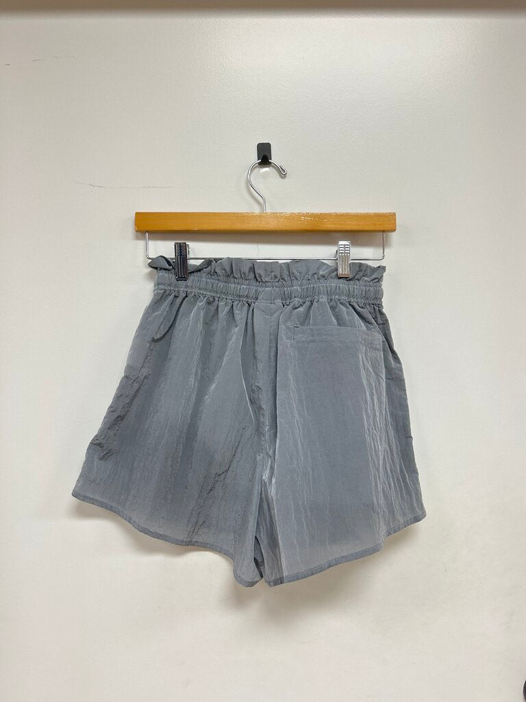 Varley Grey Nylon Shorts