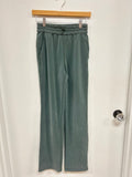 Lululemon Deep Green Super Soft Sweatpant