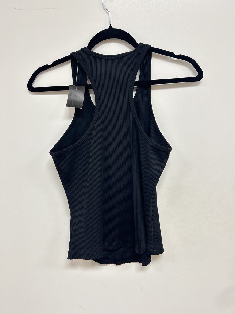Year of Ours Black Ribbed Tank