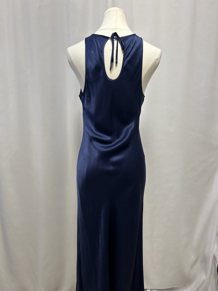 Rails Blue Satin Maxi Dress