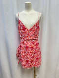 Superdown Pink Floral Mini Tank Dress NWT
