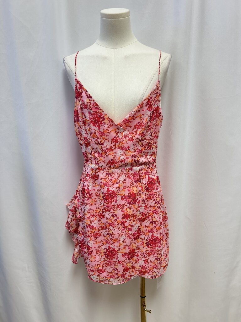 Superdown Pink Floral Mini Tank Dress NWT