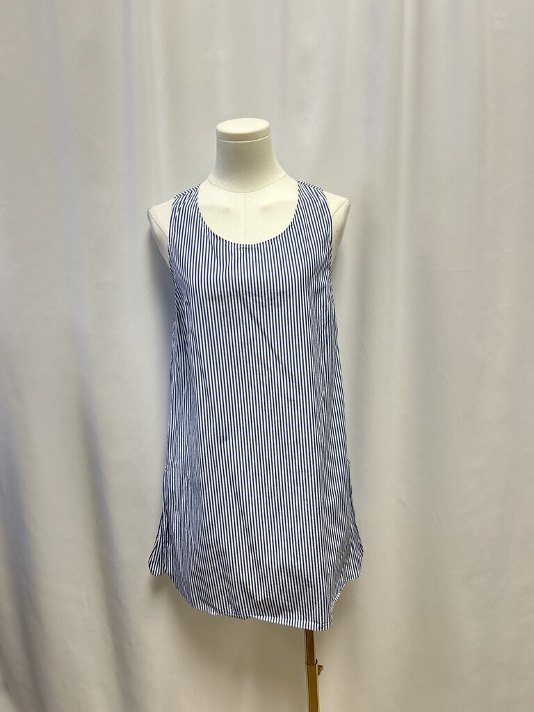 Max Mara Blue Striped Tank Dress