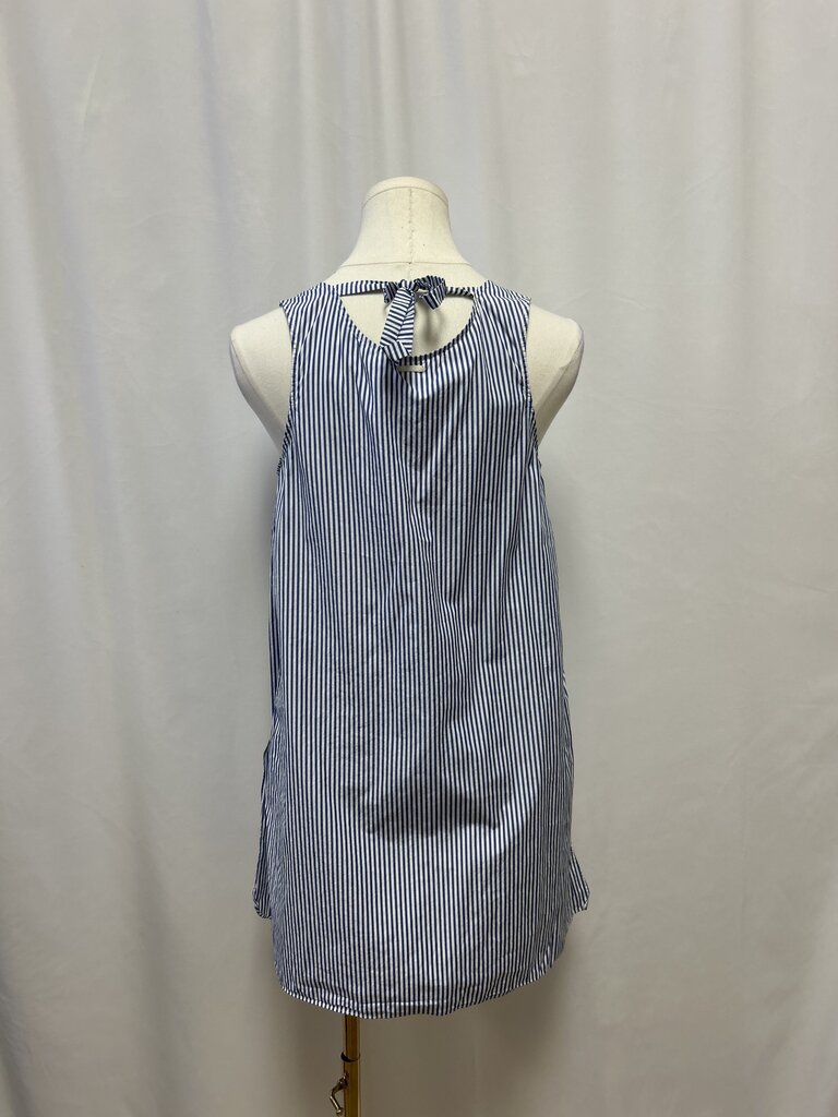 Max Mara Blue Striped Tank Dress