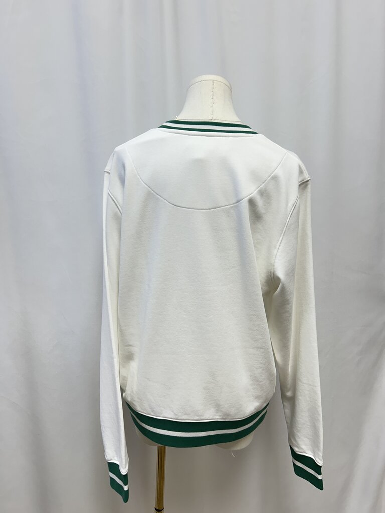 Ellsworth + Ivey White Martini Sweatshirt NWT