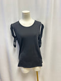 Helmut Lange Black Cut Out Tee