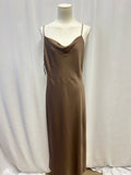 Vince Olive Silk Slip Dress NWT