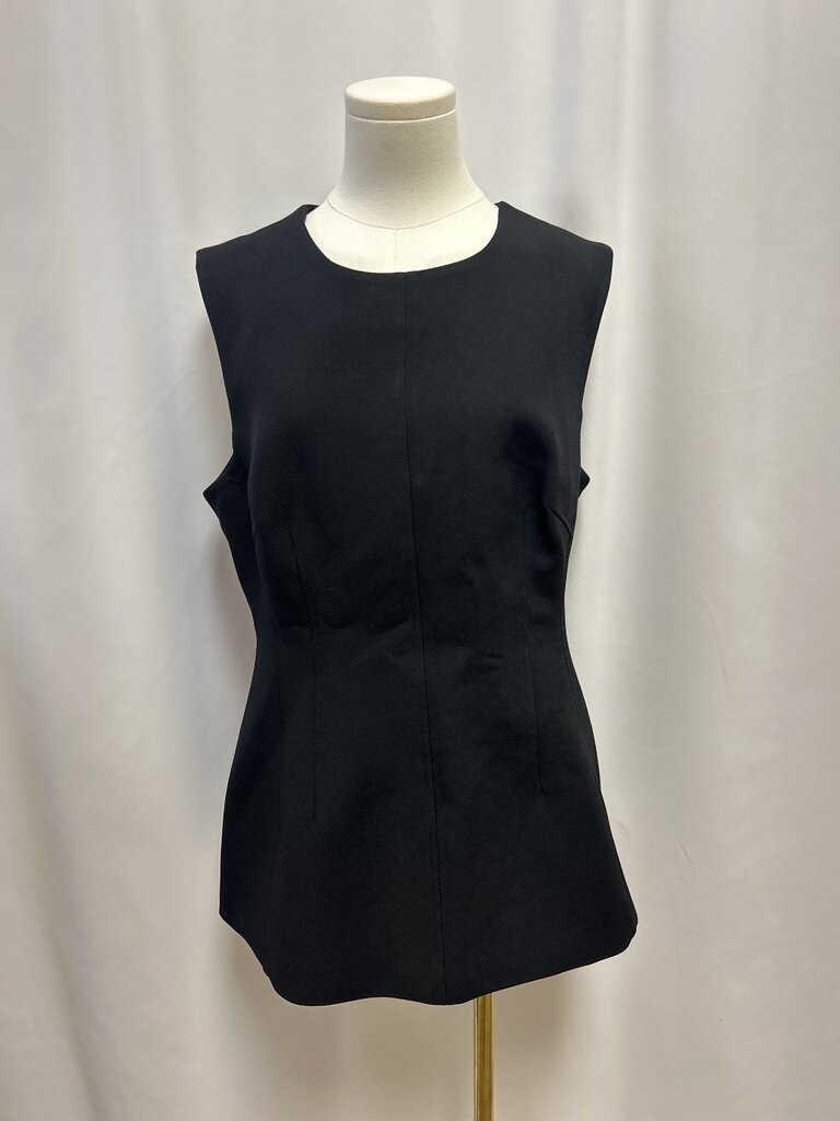 Veronica Beard Black Peplum Top NWT