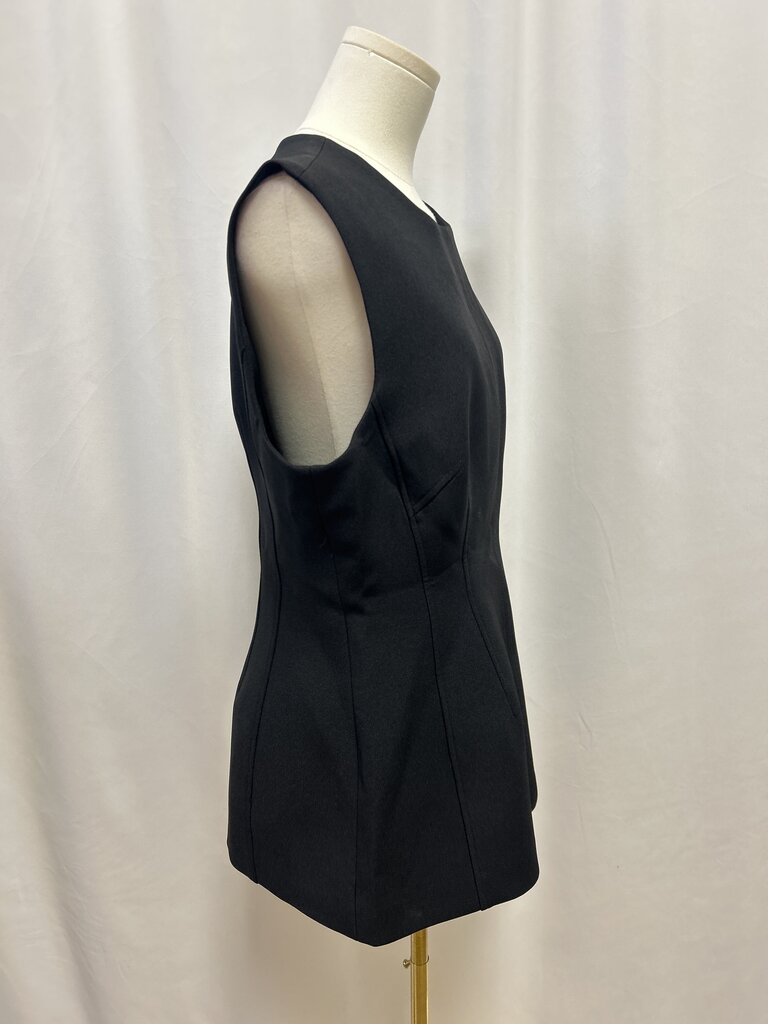 Veronica Beard Black Peplum Top NWT